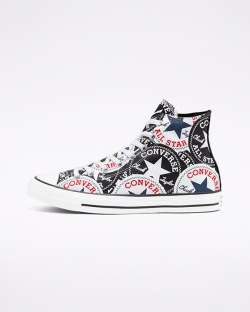 Converse Logo Play Chuck Taylor All Star Férfi Magasszárú Színes | FEYOGAJ-HU